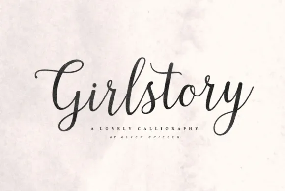 Girlstory Font