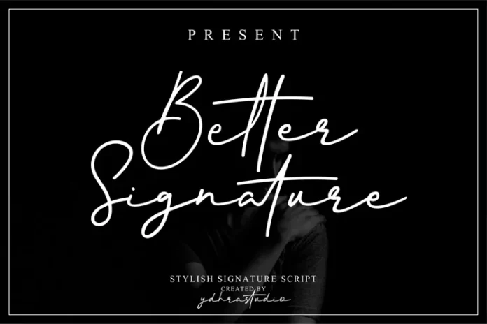 Betterway - Signature & Handwritten Font