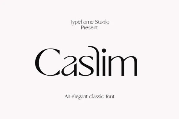 Caslim Font