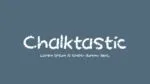 Chalktastic Font