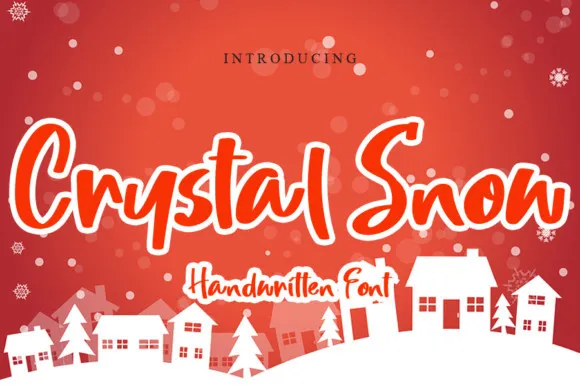 Crystal Snow Font