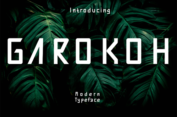 Garokoh Font