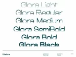 Glora Sans Font