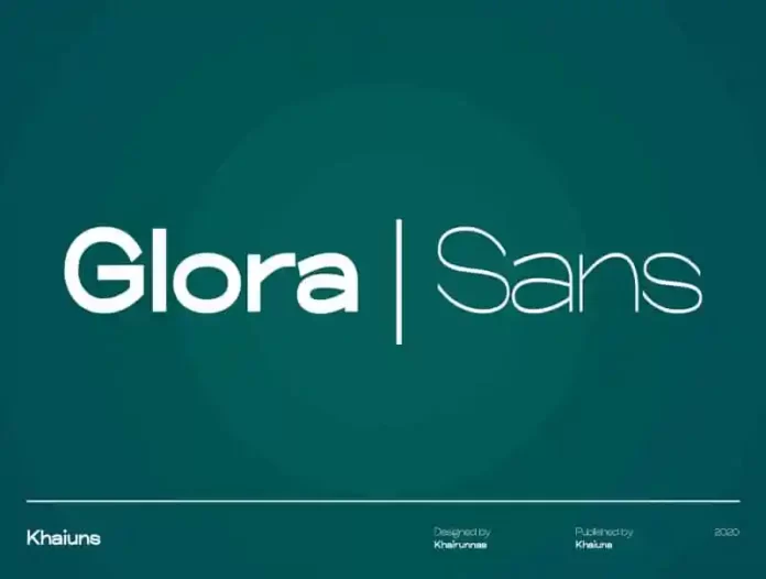 Glora Sans Font