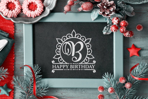 Holiday Monogram Font