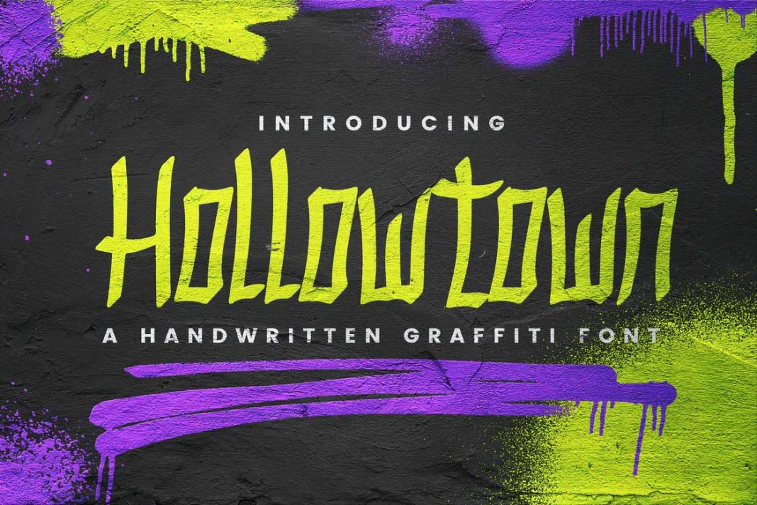 Hollowtown Font