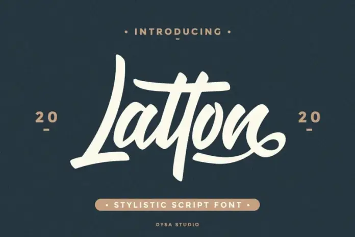 Latton Font