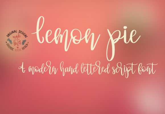 Lemon Pie Font