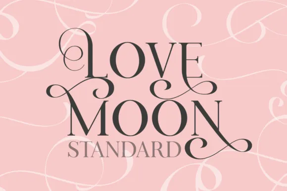 Love Moon Standard Font
