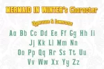 Mermaid in Winter Font