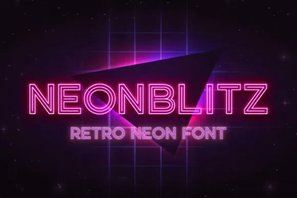 Neonblitz Font