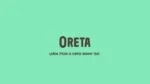 Oreta Font