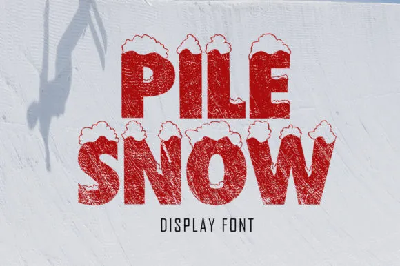 Pile Snow Font