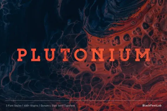 Plutonium Font