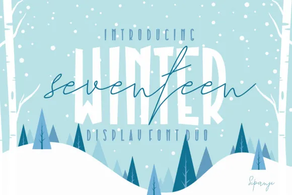 Seventeen Winter Font