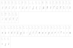 Slender Thin Font