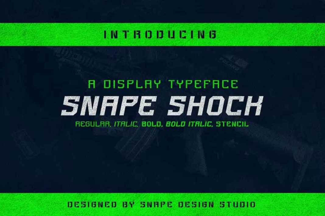 Snape Shock Font