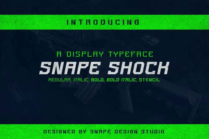 Snape Shock Font