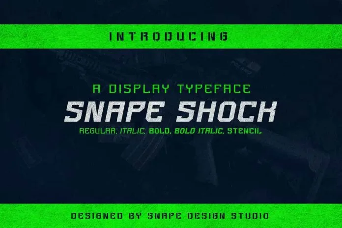 Snape Shock Font