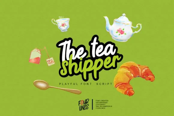 The Tea Shipper Font