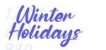 Winter Holidays Duo Font