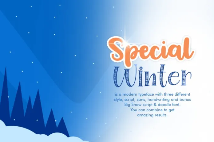 Winter Special Font