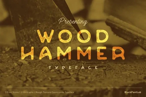 Woodhammer Font