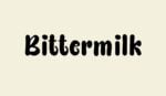 Bittermilk Font