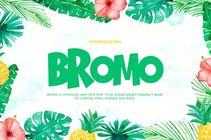 Bromo Font