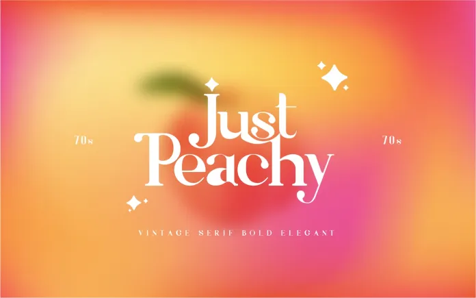 Peachy Font