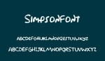 Simpsonfont Font