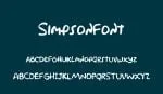 Simpsonfont Font