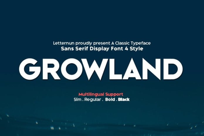 Growland Font