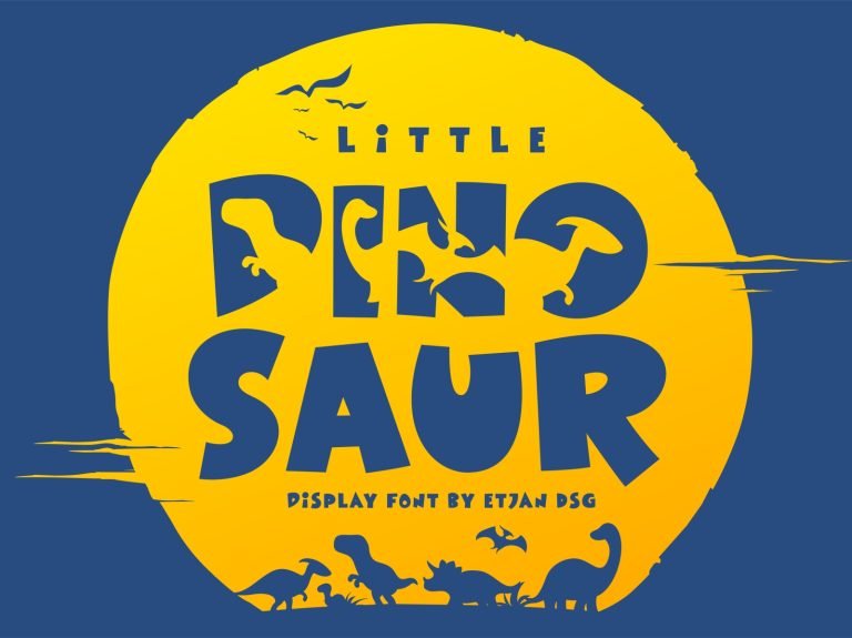 Little Dinosaur Font