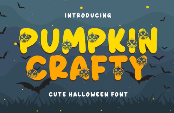 Pumpkin Crafty Font