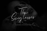 The Sunglasses Font