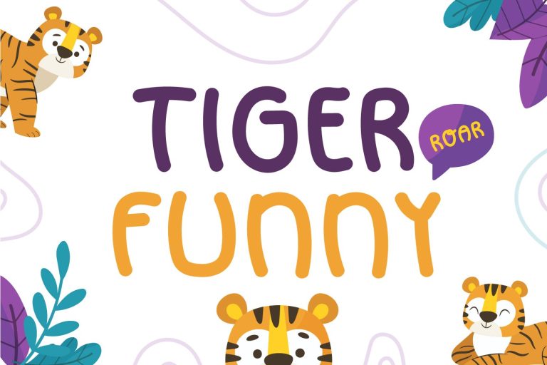 Tiger Funny Font
