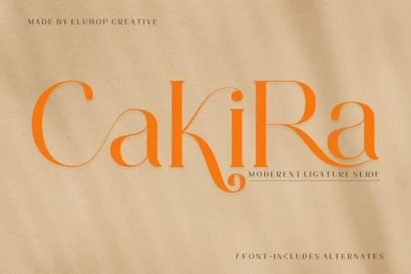 Cakira Font