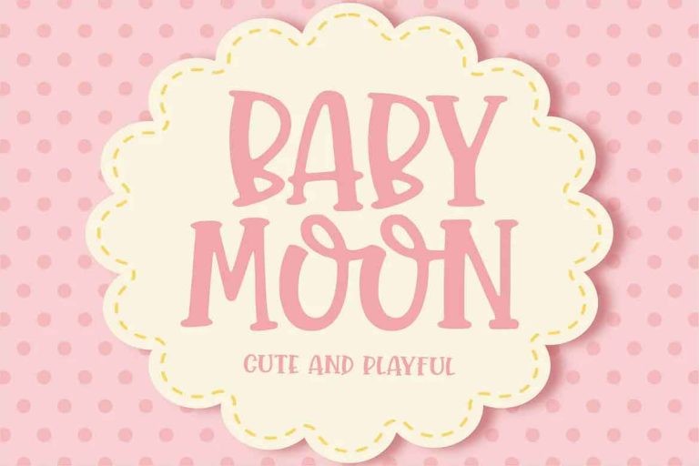 Babymoon Font