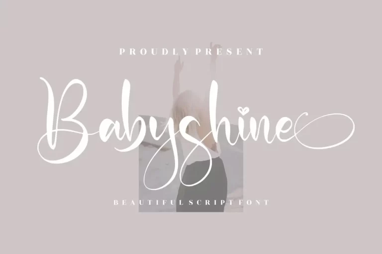 Babyshine Font