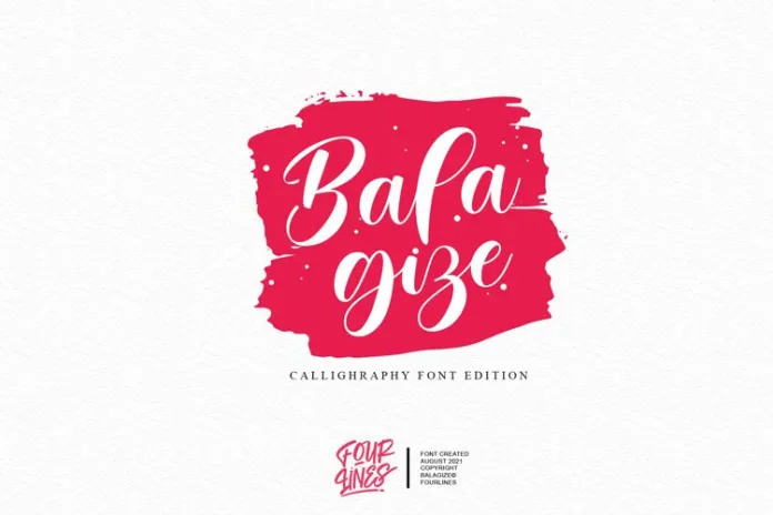 Balagize Font