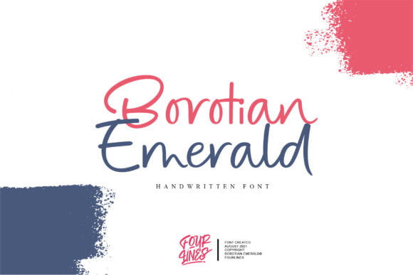 Borotian Emerald Font