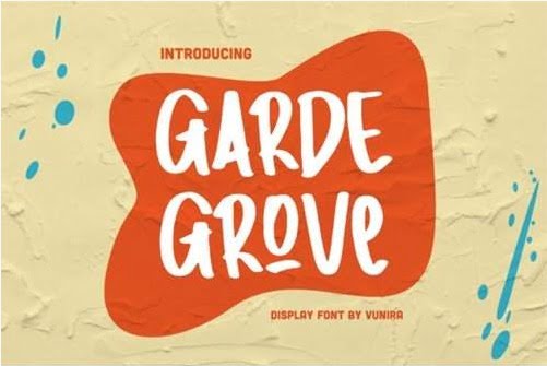 Garde Grove Font