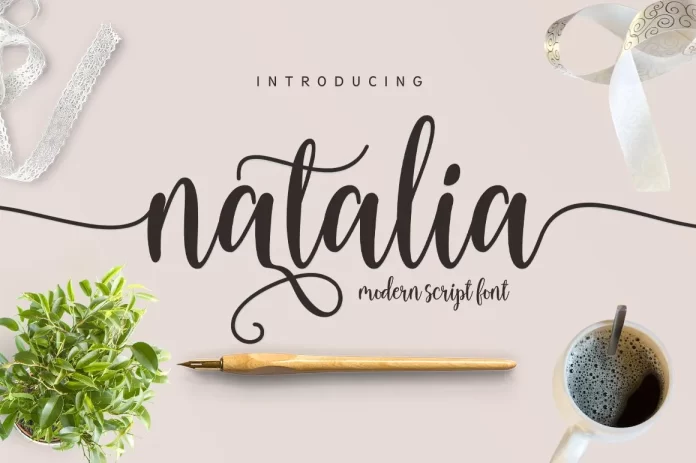 Nattalia Script Font