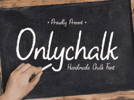 Onlychalk Font