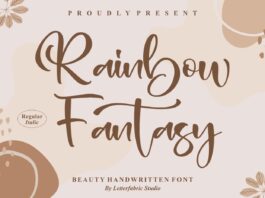Rainbow Fantasy Font