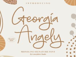 Georgia Angely Font