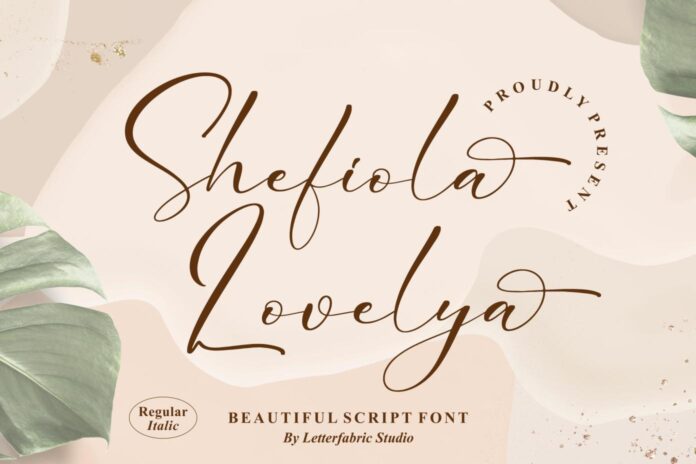 Shefiola Lovelya Font