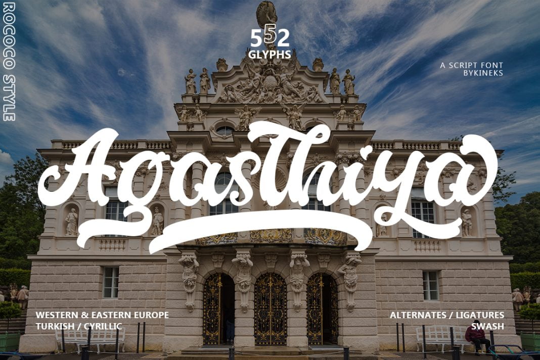 Agasthiya Rococo Script Font