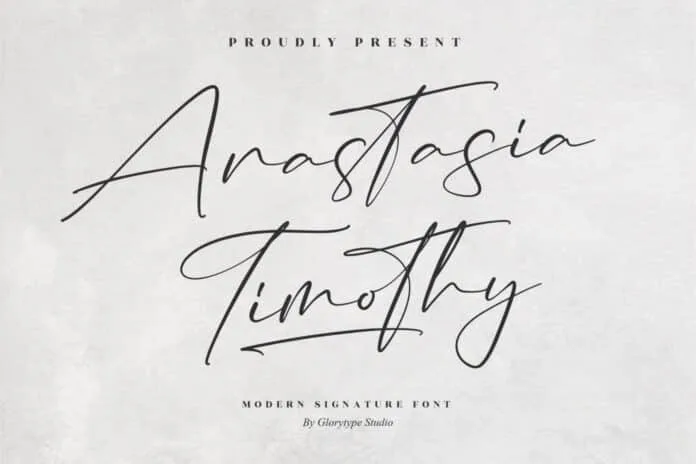Anastasia Timothy Font